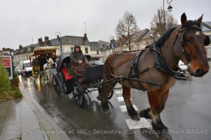 Calèche Noël solidarité Compiègne 14122014