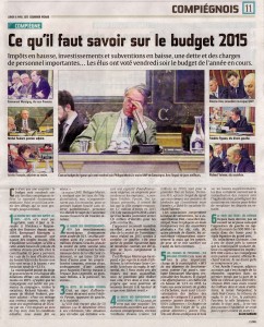 Courrier Picard 6 avril budget